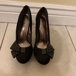 Bamboo heels (worn once) size 8